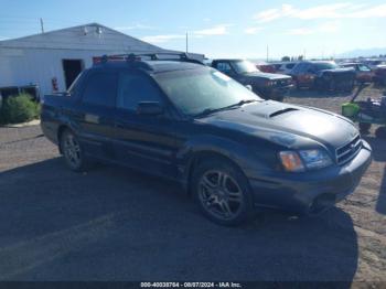  Salvage Subaru Baja