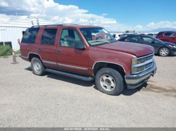  Salvage Chevrolet Tahoe