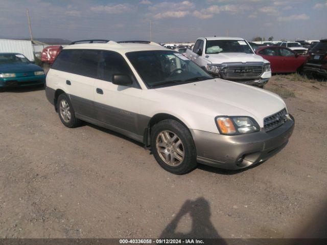  Salvage Subaru Outback