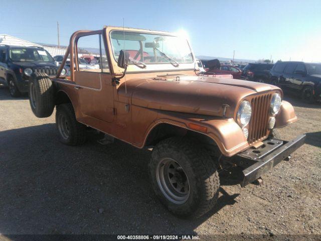  Salvage Jeep CJ-7