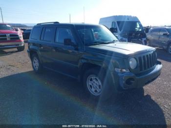  Salvage Jeep Patriot