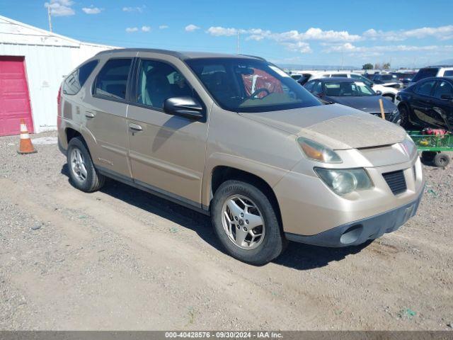  Salvage Pontiac Aztek