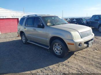  Salvage Mercury Mountaineer