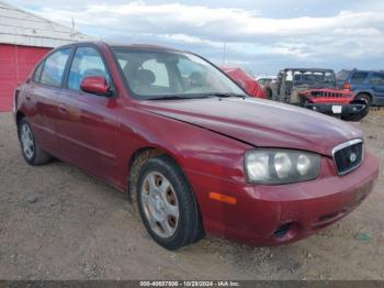  Salvage Hyundai ELANTRA