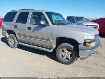  Salvage Chevrolet Tahoe