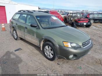  Salvage Subaru Outback