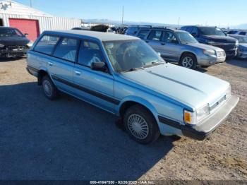  Salvage Subaru Loyale