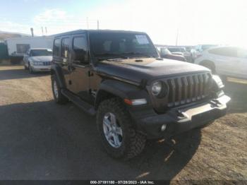  Salvage Jeep Wrangler