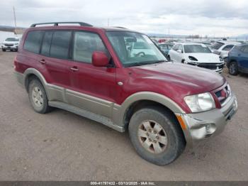  Salvage Mitsubishi Montero