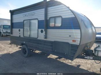  Salvage Forest River Wolf Pup Travel Trailer