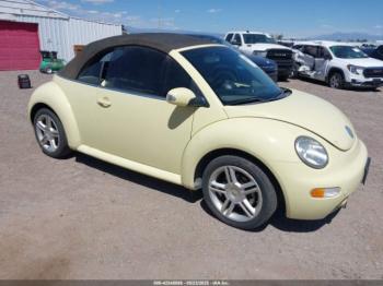  Salvage Volkswagen Beetle