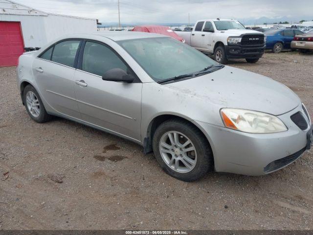  Salvage Pontiac G6