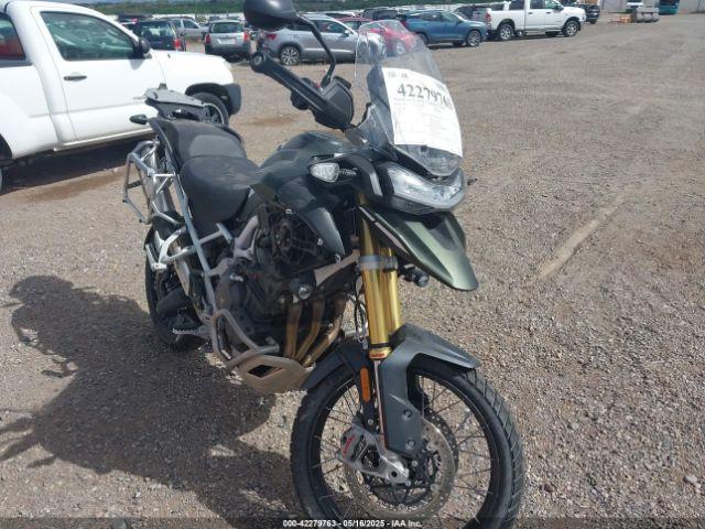  Salvage Triumph Motorcycle Tiger