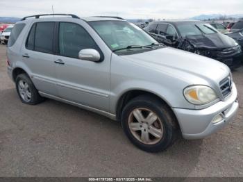  Salvage Mercedes-Benz M-Class