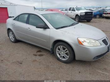  Salvage Pontiac G6