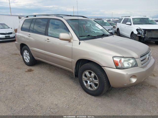  Salvage Toyota Highlander