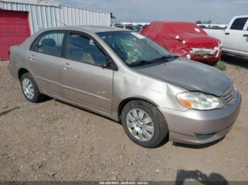  Salvage Toyota Corolla