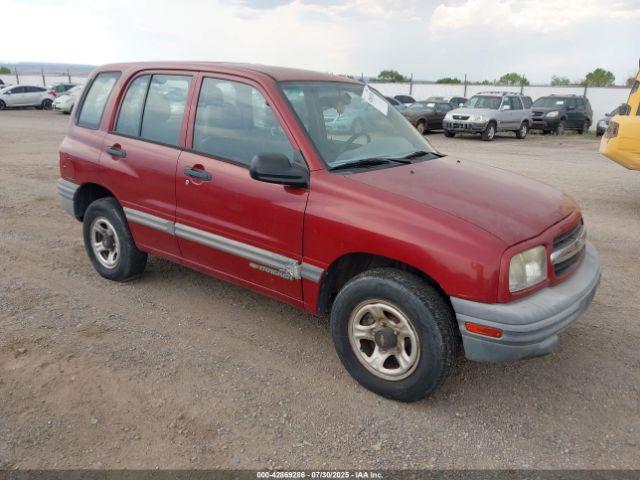  Salvage Chevrolet Tracker