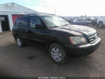  Salvage Toyota Highlander