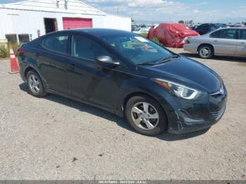  Salvage Hyundai ELANTRA
