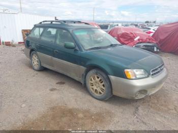  Salvage Subaru Outback