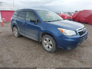  Salvage Subaru Forester