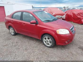  Salvage Chevrolet Aveo