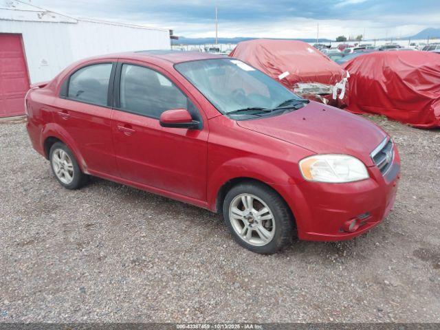  Salvage Chevrolet Aveo