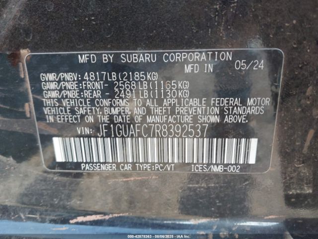 Subaru Impreza Sport 5-door Image 9