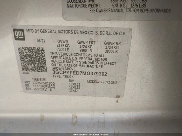 Chevrolet Silverado 1500 4wd  Short Bed Lt Trail Boss Image 5